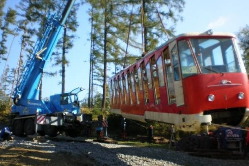 REFERENCIE / Vyloženie 37 ročnej lanovky - foto REFERENCIE / Vyloženie 37 ročnej lanovky - foto